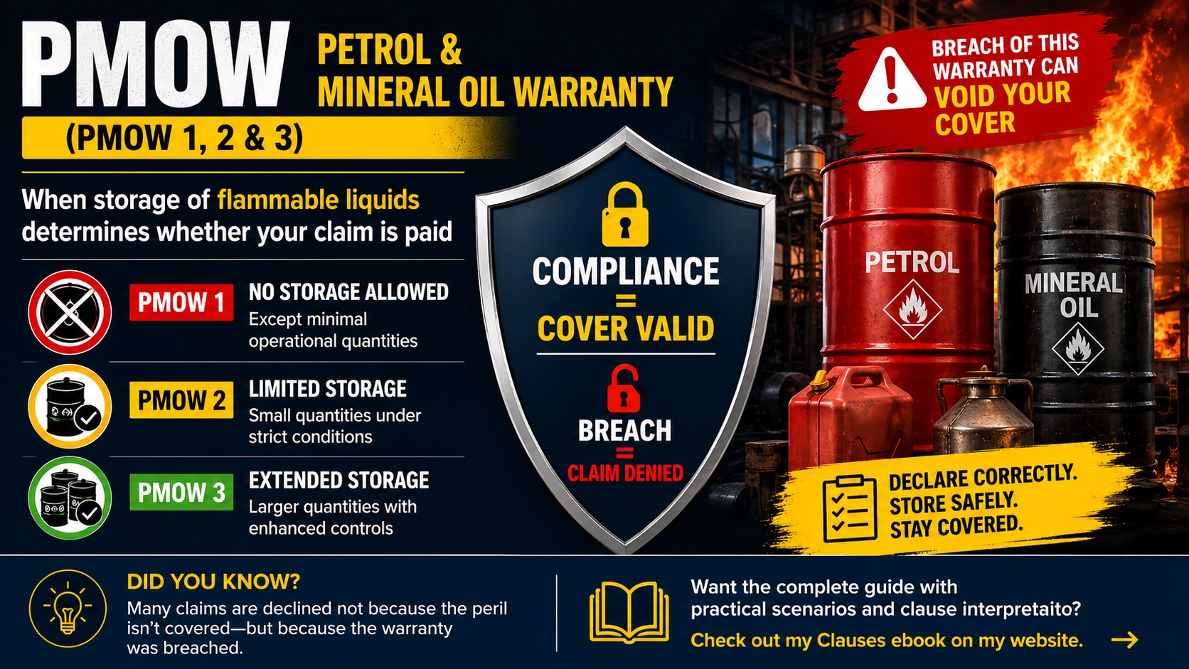 Petrol Mineral Oil Warranty